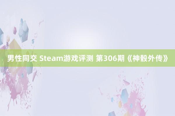 男性同交 Steam游戏评测 第306期《神骰外传》