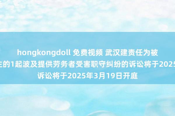 hongkongdoll 免费视频 武汉建责任为被告/被上诉东谈主的1起波及提供劳务者受害职守纠纷的诉讼将于2025年3月19日开庭